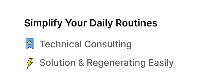 Routines