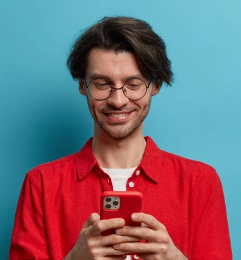 Boy With Mobile